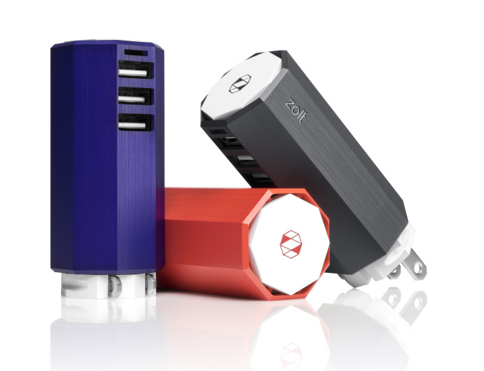 迷你充電器Zolt ，同時(shí)為你的電子設(shè)備提供充電服務(wù)