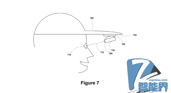 谷歌申請帽子版谷歌眼鏡專利