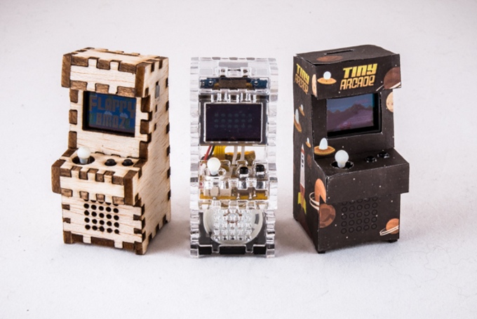 【智能界大百科】Tiny Arcade全球最小的街機(jī)游戲機(jī)
