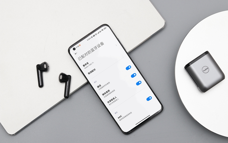 努比亞新音T1真無線藍牙耳機體驗：時尚側(cè)滑無蓋設(shè)計，30小時續(xù)航